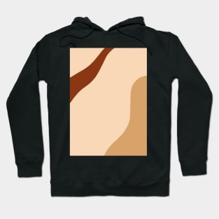 Abstract Earth Tones 3.6 Hoodie